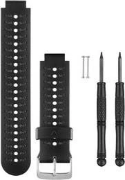 Garmin Ersatzarmband Silikon für Forerunner 230/235/630 schwarz/grau
