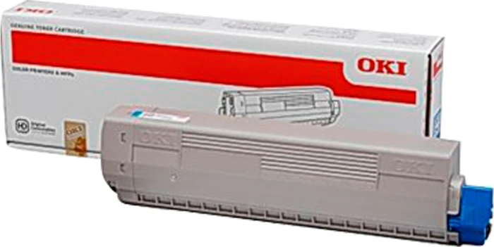 OKI Toner Cyan für C831 C841, 10.000 Seiten Image