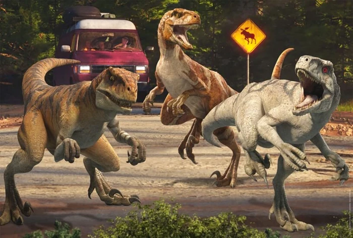 Schmidt Spiele Jurassic World Angriff der Velociraptoren