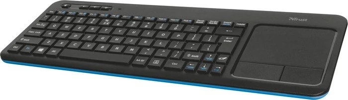 Trust Veza wireless Touchpad Keyboard, USB, DE