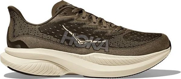 Hoka Mach 6 antique olive/truffle salt (Herren)