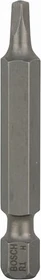Bosch Professional Extra Hart Innenvierkant Bit 1/4", R1x49mm, 3 Stück