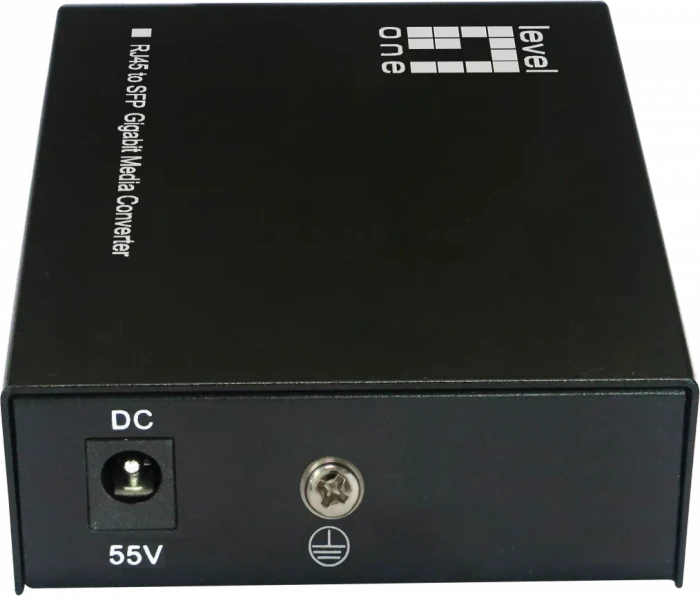 LevelOne GVT-2015 Gigabit Media Converter, RJ-45, SFP, 60W PoE++