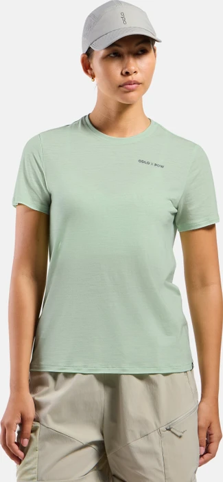 Odlo x POW Collective Voices Merinomix T-Shirt kurzarm ambrosia melange (Damen)