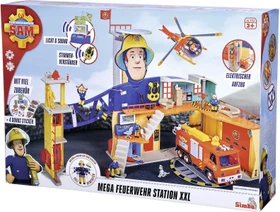 Simba Toys Feuerwehrmann Sam - Mega-Feuerwehrstation XXL