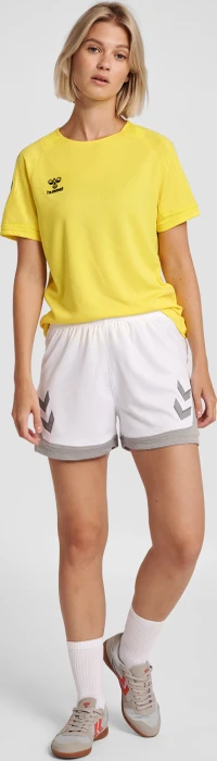 hummel Lead Poly Trikot kurzarm blazing yellow (Damen)