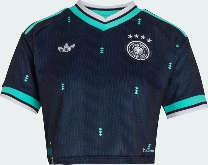adidas FIFA WM 2026 Deutschland Crop Top Heimtrikot kurzarm collegiate navy (Damen)