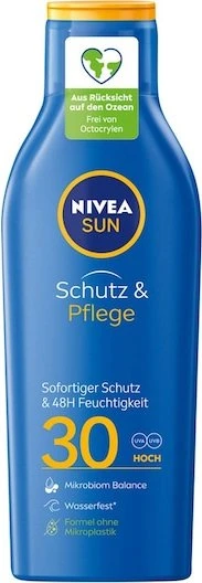 Nivea Sun Schutz & Pflege Sonnenmilch LSF30, 250ml