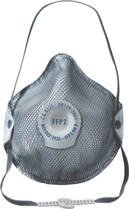 Moldex Smart Active FFP2 NR D + Gase GW mit Klimaventil Atemschutzmaske, 10 Stück