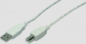LogiLink USB-A 2.0 [Stecker] auf USB-B 2.0 [Stecker], 1.8m (CU0007)