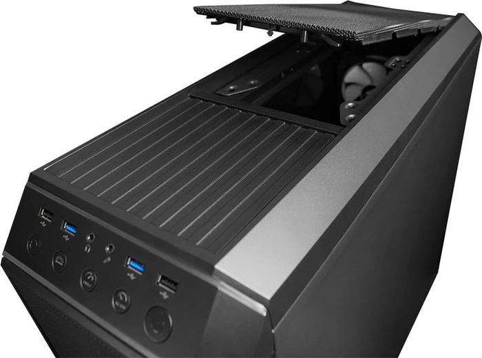 Chieftec Gamer GP-03B Stallion 3, schwarz, Glasfenster