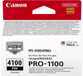 Canon Tinte PFI-4100PBK photo schwarz