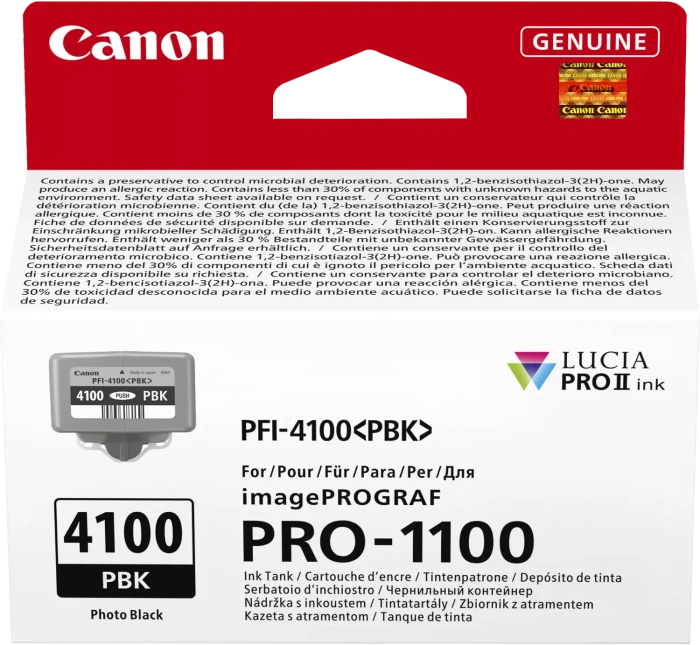 Canon Tinte PFI-4100PBK photo schwarz