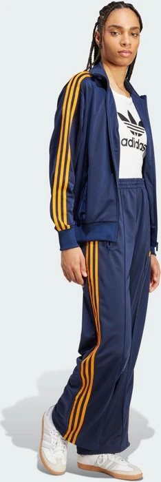 adidas Classic Firebird Loose Trainingshose lang night indigo/crew orange (Damen)