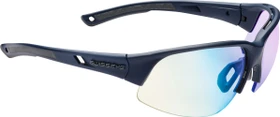 Swiss Eye Tilton Halfrim dark blue matt-grey/photochromic light yellow