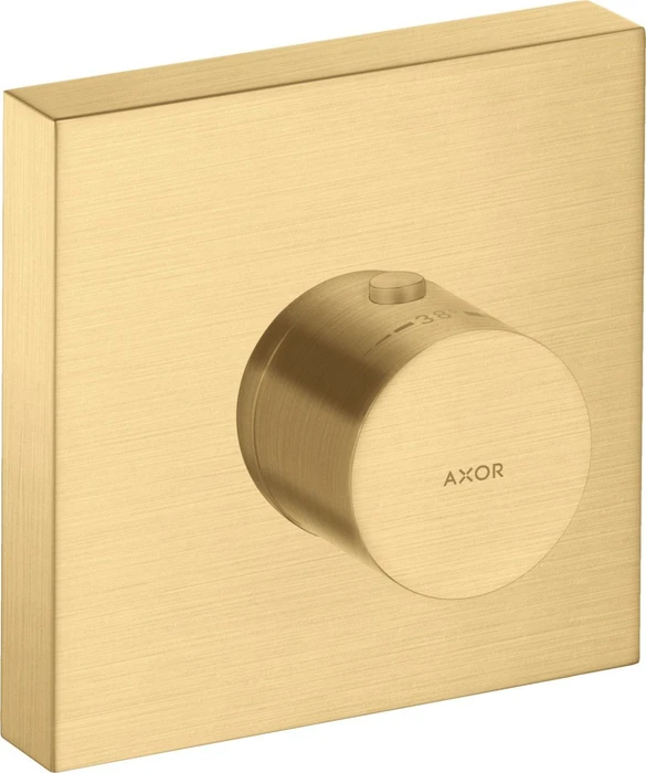 Hansgrohe Axor ShowerSolutions Thermostatmodul 120/120 brushed gold optic