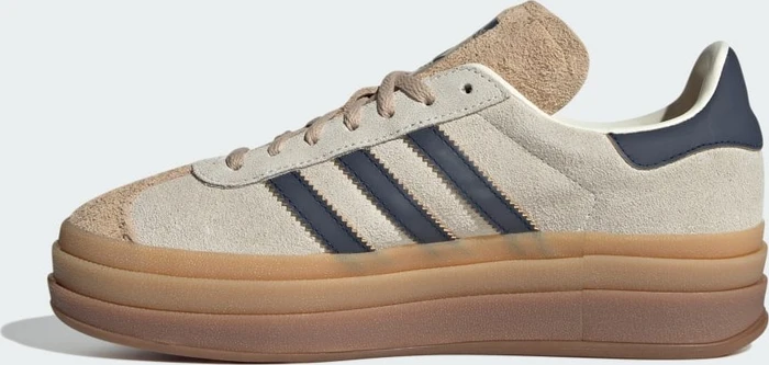 adidas Gazelle Bold cream white/night indigo/magic beige (Damen)
