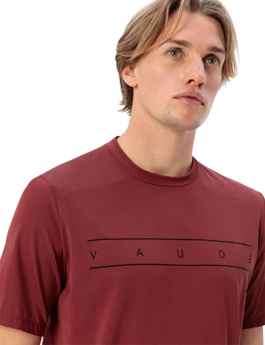 Vaude Qimsa Logo Funktionsshirt kurzarm redeva (Herren)