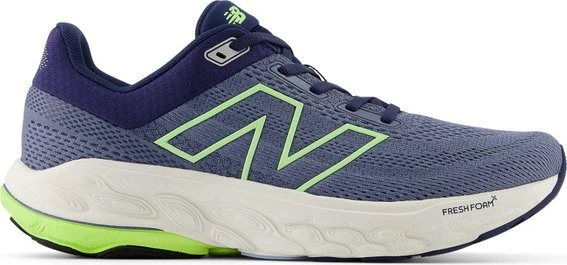 New Balance Fresh Foam X 860v14 arctic grey/bleached lime glo/nb navy (Herren)