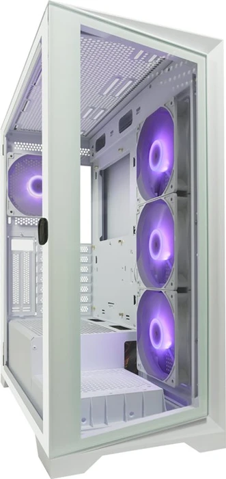 LC-Power Gaming 806W Crosswind_X, weiß, Glasfenster