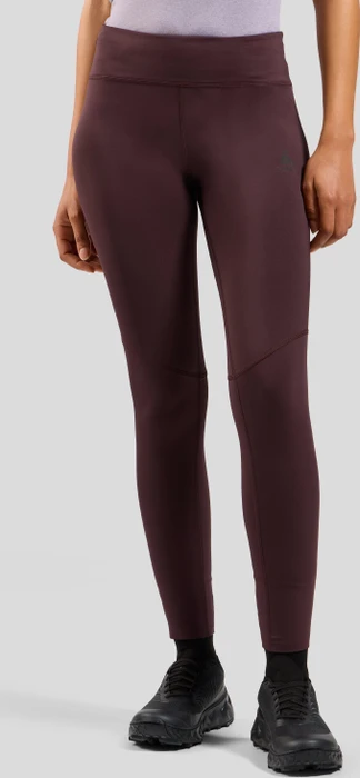 Odlo Zeroweight Tights Laufhose lang fudge (Damen)