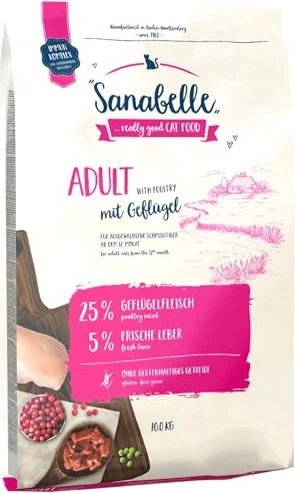 Sanabelle Adult mit frischem Geflügel, 10kg