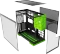 Geometric Future Model 5 Black/Green, inkl. Lüfter, Glasfenster Vorschaubild