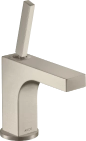 Hansgrohe Axor Citterio 90 für Handwaschbecken mit Zugstangen-Ablaufgarnitur brushed nickel