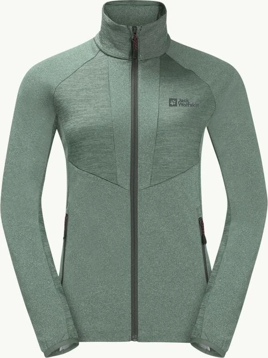 Jack Wolfskin Blattsteig FZ Jacke picnic green (Damen)