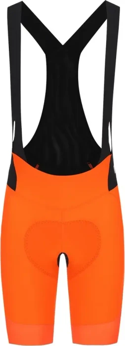 Q36.5 Gregarius Pro Bib Shorts Regular Fahrradhose kurz poppy orange (Damen)