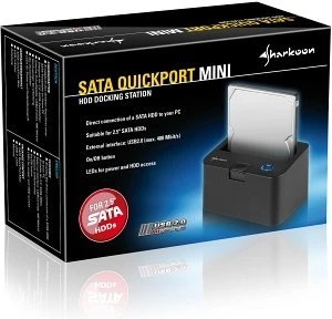 Sharkoon SATA Quickport Mini, USB-B 2.0