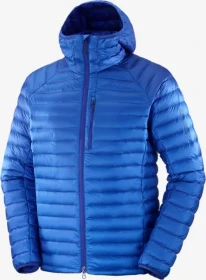 Salomon Elixir Micro Down Hooded Funktionsjacke surf the web (Herren)