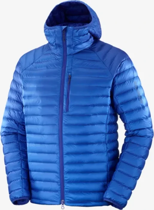 Salomon Elixir Micro Down Hooded Funktionsjacke surf the web (Herren)