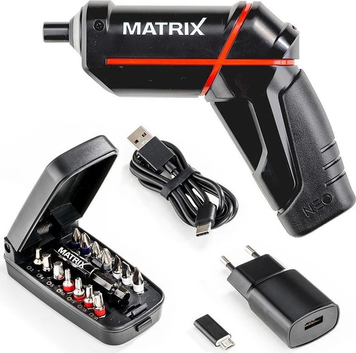 Matrix Neo 4V Akku-Schrauber inkl. Tasche + Akku 2.0Ah + Zubehör