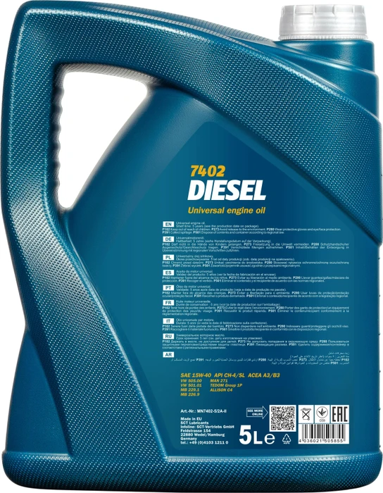 Mannol Diesel 15W-40 5l