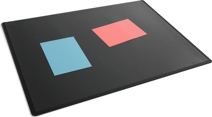Durable Schreibunterlage mit transparenter Abdeckung, 650x500mm, schwarz