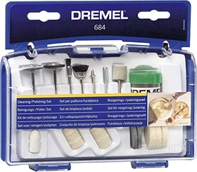 Dremel 684 Zubehörset für Multifunktionswerkzeug inkl. Werkzeugbox, 20-tlg.