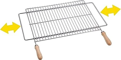 Sauvic Barbecue Grillrost ausziehbar 60x40cm
