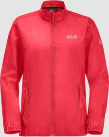 Jack Wolfskin Pack&Go Windshell Funktionsjacke tulip red (Damen)