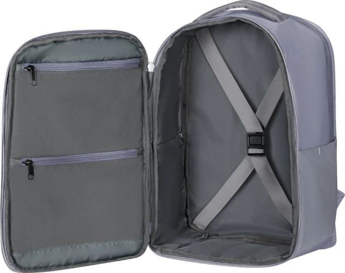 Samsonite GuardIT Classy 2.0, Underseat Backpack M, Untersitz Handgepäck, Kabinentasche, Flugzeug Rucksack, 40cm, 24l, Storm Blue
