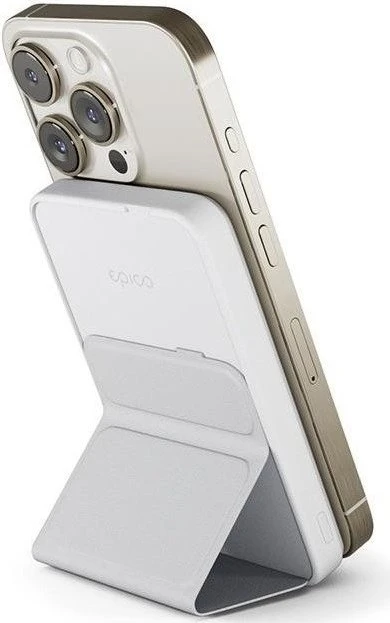 Epico Power Bank Mag+ Stand weiß
