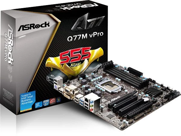 ASRock Q77M vPro (Intel 1155)