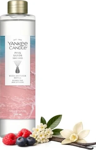 Yankee Candle Pink Sands Diffuser Duftstäbchen Refill, 200ml
