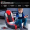 X Rocker Shadow 2.0 Audio Floor Rocker Gaming-Bodensessel für Kinder/Jugendliche, schwarz/rot Vorschaubild