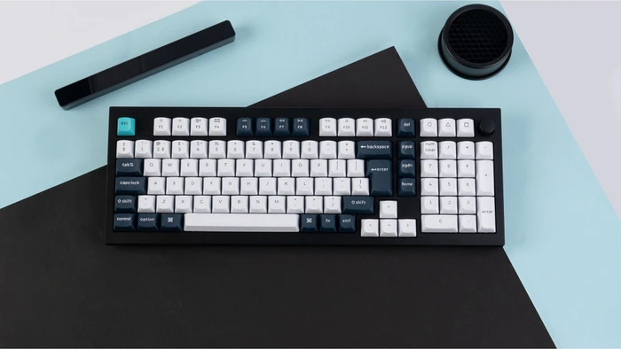 Keychron Q5 Max, Carbon Black, 96%, LEDs RGB, hot-swap, Gateron Jupiter BROWN, USB/Bluetooth, DE