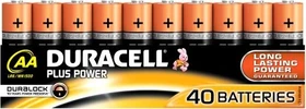 Duracell Plus Mignon AA, 40er-Pack