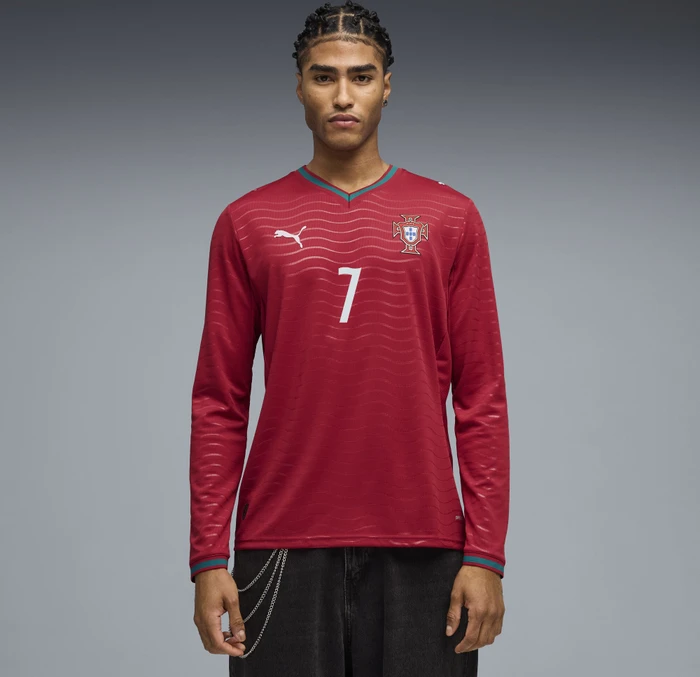Puma FIFA WM 2026 Portugal Ronaldo Heimtrikot langarm (Herren)