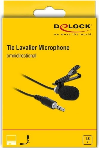 DeLOCK Krawatten Lavalier Mikrofon