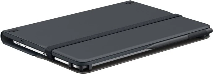 Logitech Universal Folio mit Tastatur für 9-10" Tablets, schwarz, DE