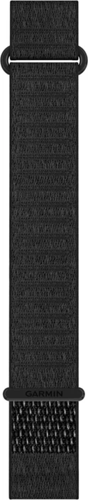 Garmin ComfortFit Quickfit Ersatzarmband Nylon 20mm lang schwarz